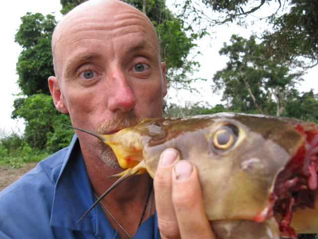 Phil Harwood Canoeing the Congo River