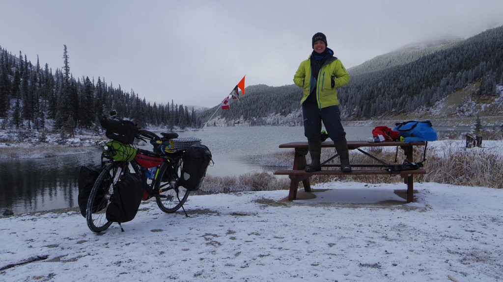 Sarah Outen winter cycling