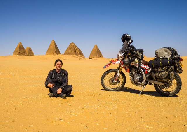 Overland Motorbike Steph Jeavons